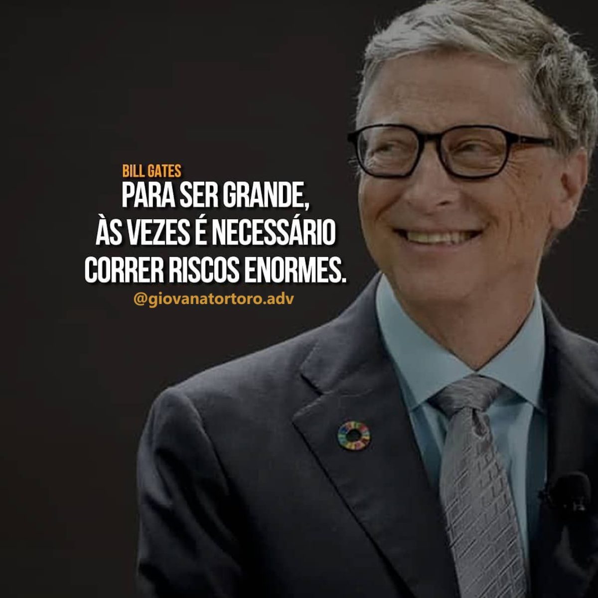 Correr riscos sim, desde que calculados!