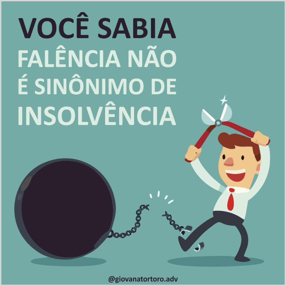 Falência não é sinônimo de insolvência