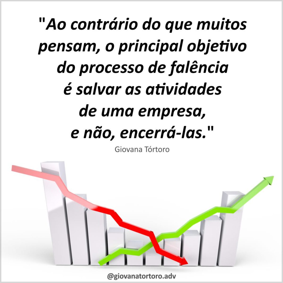 O objetivo do processo de falência é salvar as atividades de uma empresa